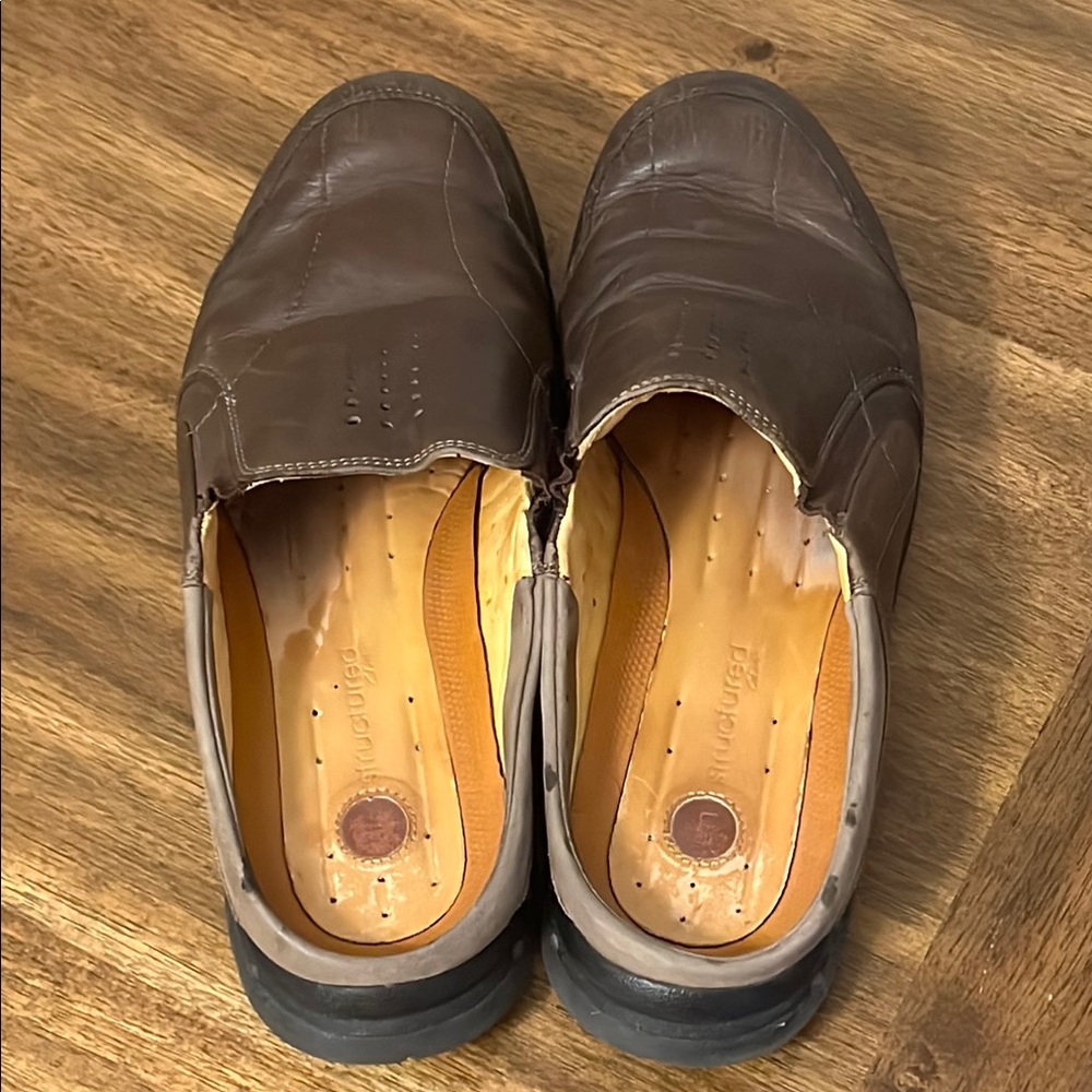 Clarks Unstructured Brown Slip On Slides Shoes Wo… - image 7